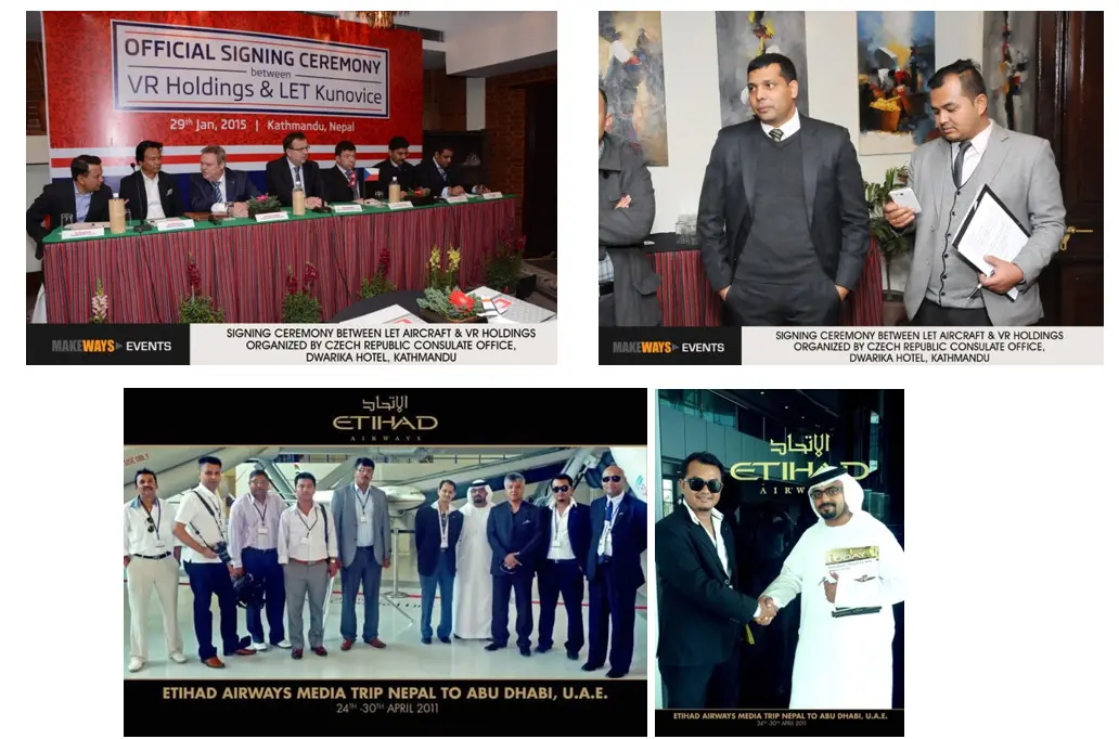 VR Holdings × LET Aircraft & Etihad Media Trip