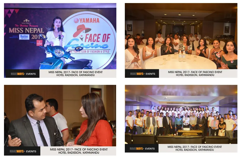 Miss Nepal — Face of Fascino